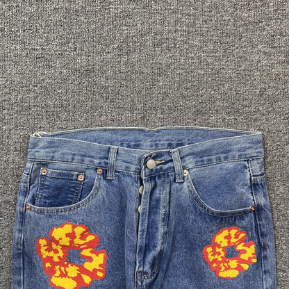 DENIM TEARS x OFFSET JEANS LIGHT WASH