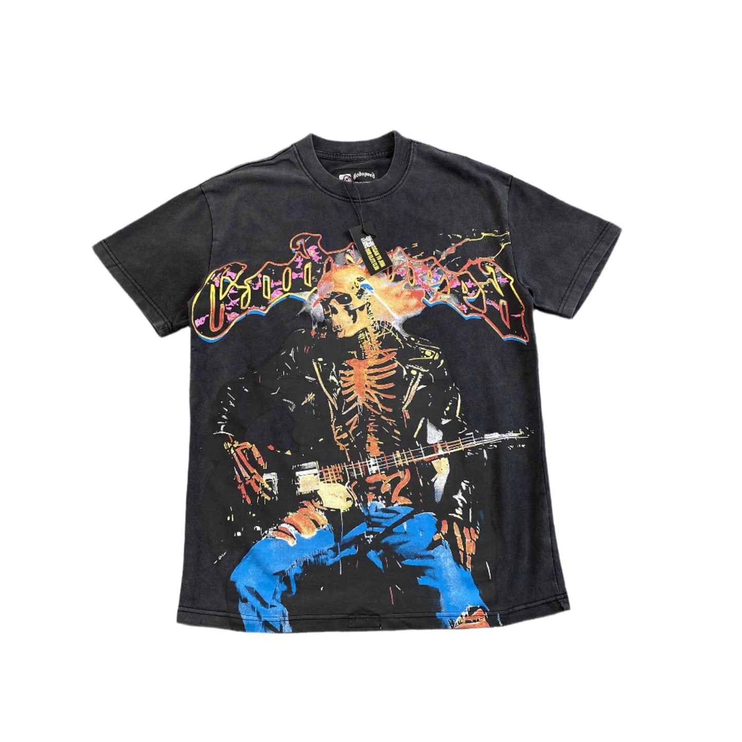 GODSPEED ROCK DREAMS T-SHIRT WASHED BLACK