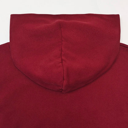 SP5DER LOGO HOODIE MAROON